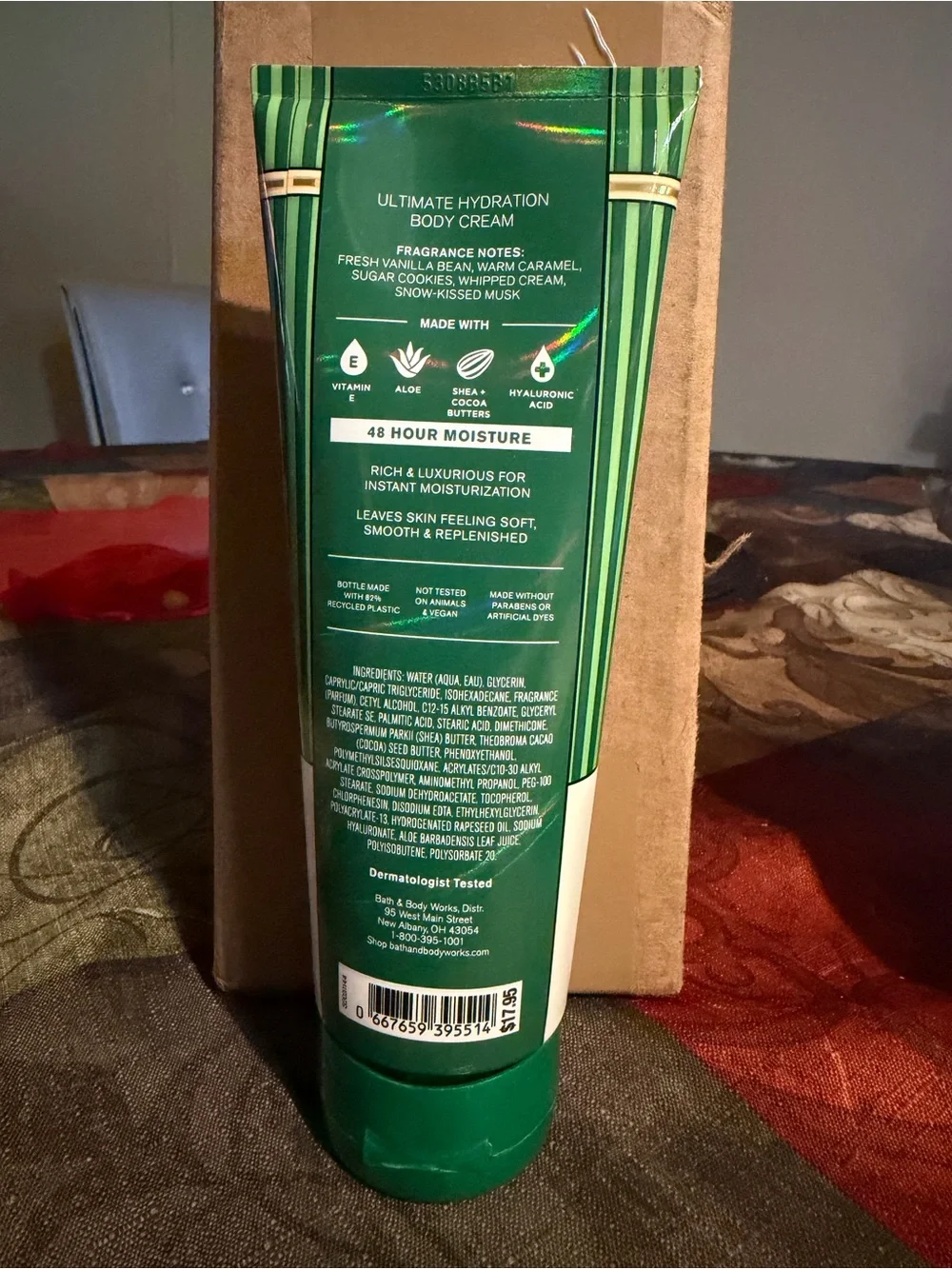 Bath and Body Works Vanilla Bean Lotion Body Cream 8oz 226g